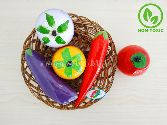 Distributor Alat Peraga Edukatif Miniatur Sayur Lampung