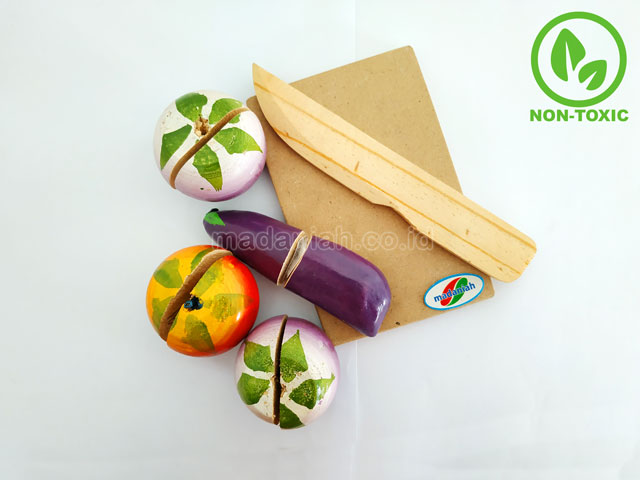 Distributor Alat Peraga Edukatif Miniatur Sayur Potong Sulawesi Utara