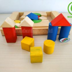 Distributor Alat Peraga Edukatif Balok Rancang Bangun Warna Yogyakarta
