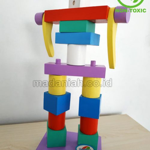 Distributor Alat Peraga Edukatif Balok Robot Papua Distributor Alat Peraga Edukatif Balok Robot Papua