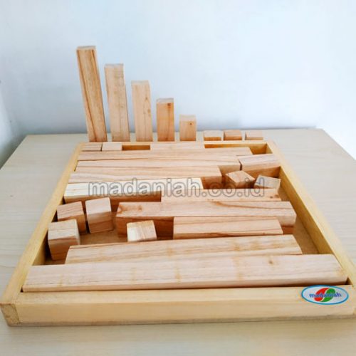 Distributor Alat Peraga Edukatif Balok Ukur Natural Bali