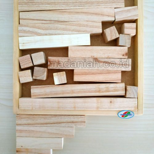 Distributor Alat Peraga Edukatif Balok Ukur Natural Jakarta