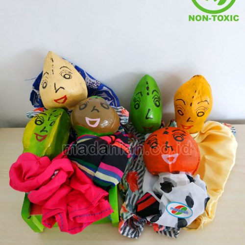 Distributor Alat Peraga Edukatif Boneka Tangan Buah Banten