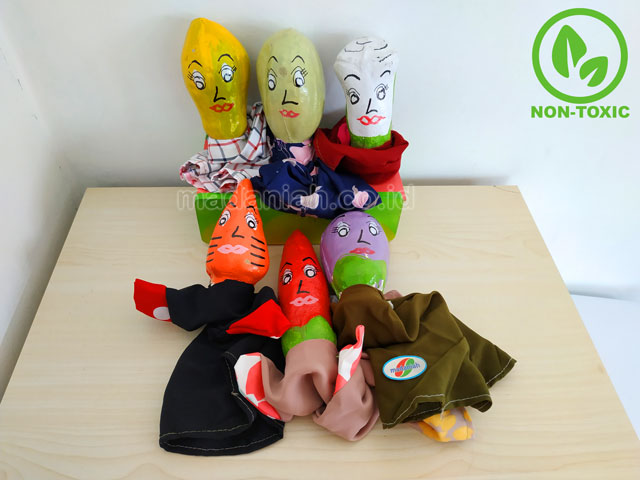 Distributor Alat Peraga Edukatif Boneka Tangan Sayur Papua Barat