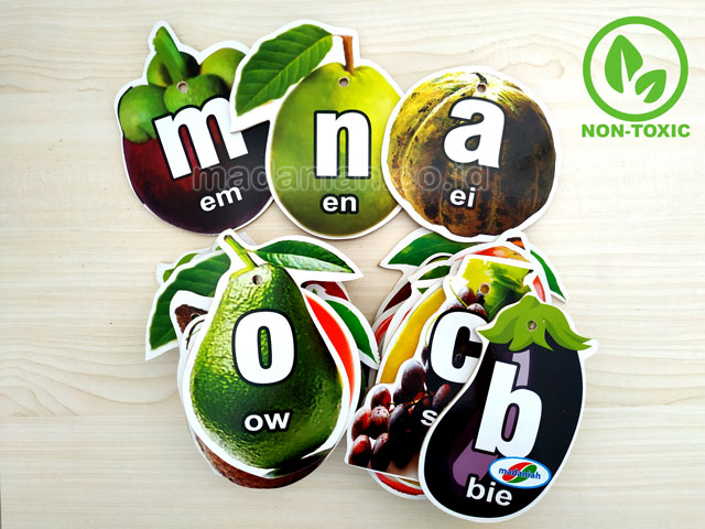 Distributor Alat Peraga Edukatif Buah Huruf Abjad Banten