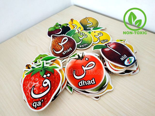 Distributor Alat Peraga Edukatif Buah Huruf Arab Papua Barat