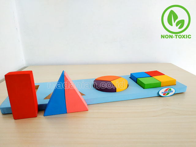 Distributor Alat Peraga Edukatif Fraksi Shape/Blok Set Nusa Tenggara Timur