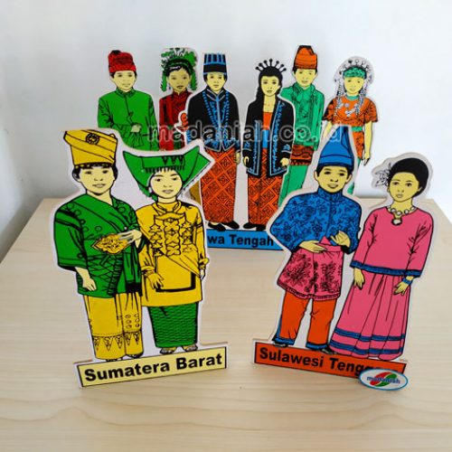 Distributor Alat Peraga Edukatif MB Pakaian Adat Jawa Tengah