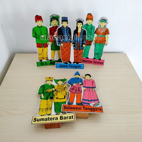 Distributor Alat Peraga Edukatif MB Pakaian Adat Yogyakarta