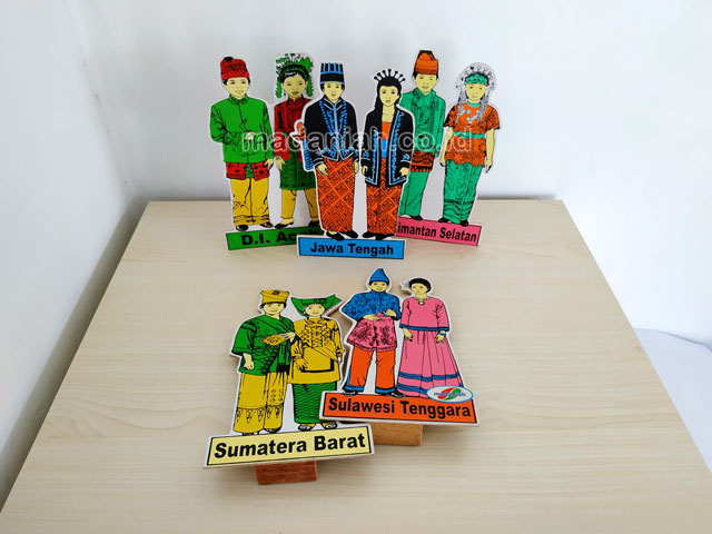 Distributor Alat Peraga Edukatif MB Pakaian Adat Yogyakarta