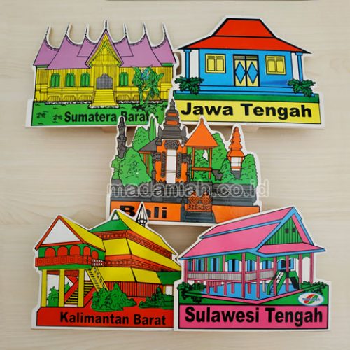 Distributor Alat Peraga Edukatif MB Rumah Adat Kalimantan Utara