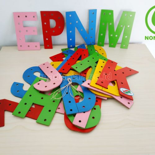 Distributor Alat Peraga Edukatif Menjahit Huruf Kalimantan Utara