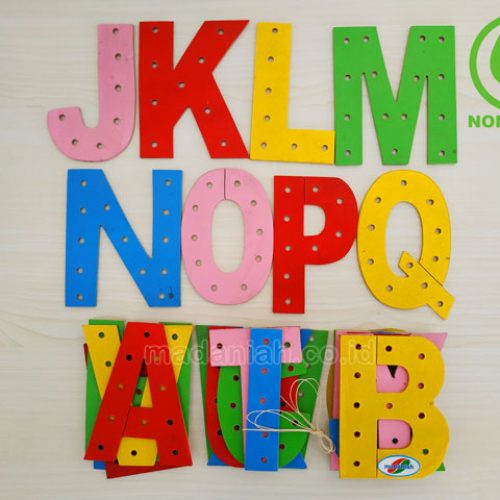 Distributor Alat Peraga Edukatif Menjahit Huruf Lampung