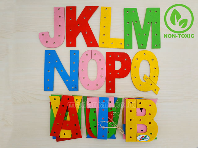 Distributor Alat Peraga Edukatif Menjahit Huruf Lampung