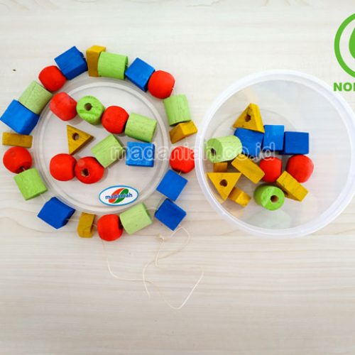 Distributor Alat Peraga Edukatif Meronce Geometri Kayu Sulawesi Selatan