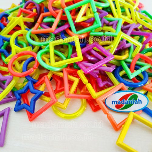 Distributor Alat Peraga Edukatif Meronce Geometri Plastik Kepulauan Riau