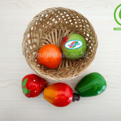 Distributor Alat Peraga Edukatif Miniatur Buah Keranjang Banten