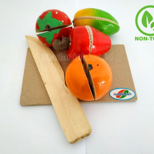 Distributor Alat Peraga Edukatif Miniatur Buah Potong Banten