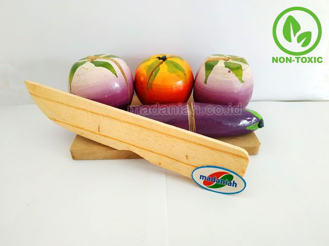 Distributor Alat Peraga Edukatif Miniatur Sayur Potong Sumatera Barat