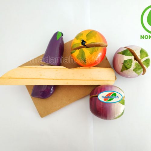 Distributor Alat Peraga Edukatif Miniatur Sayur Potong Yogyakarta