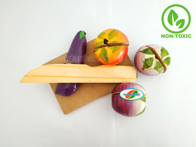 Distributor Alat Peraga Edukatif Miniatur Sayur Potong Yogyakarta