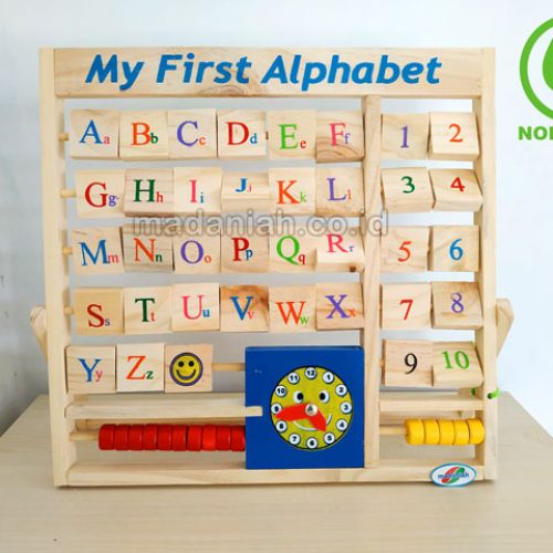 Distributor Alat Peraga Edukatif Papan Alphabet Kombinasi Papua