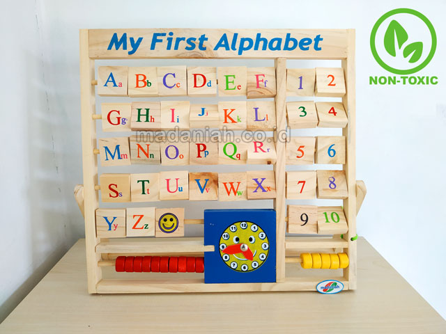 Distributor Alat Peraga Edukatif Papan Alphabet Kombinasi Papua