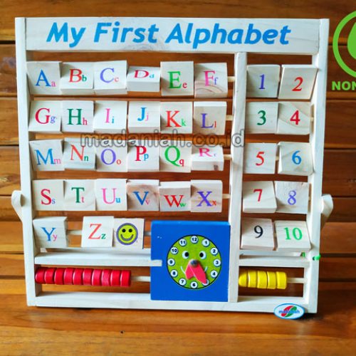 Distributor Alat Peraga Edukatif Papan Alphabet Kombinasi Sumatera Utara