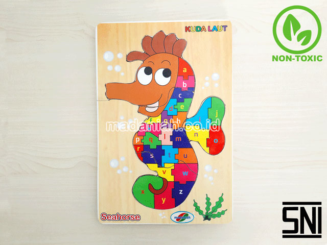 Distributor Alat Peraga Edukatif Puzzle Abjad Kuda Laut Aceh