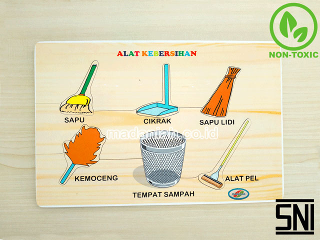 Distributor Alat Peraga Edukatif Puzzle Alat Kebersihan Kalimantan Timur