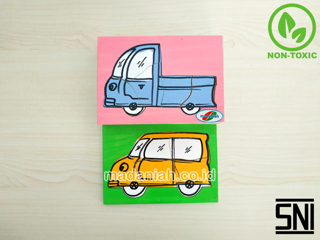 Distributor Alat Peraga Edukatif Puzzle Alat Transportasi isi 8 Kalimantan Timur