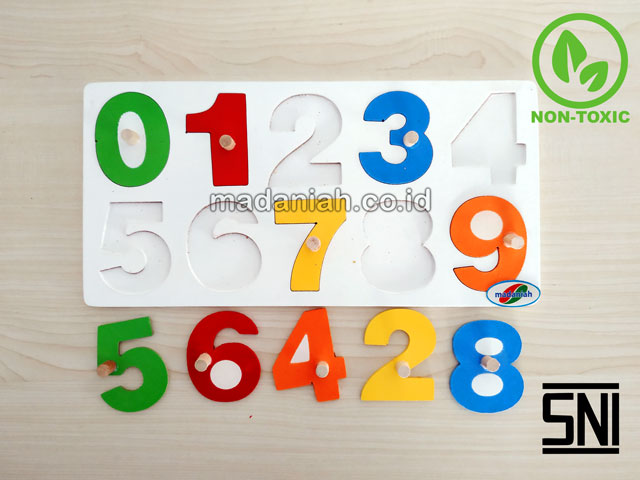 Distributor Alat Peraga Edukatif Puzzle Angka Tangkai Kalimantan Tengah