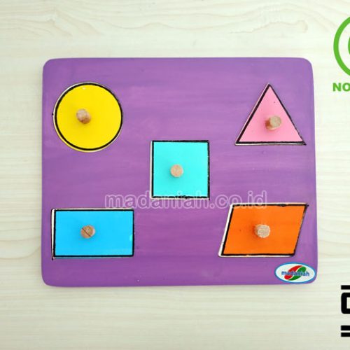 Distributor Alat Peraga Edukatif Puzzle Geometri Tangkai Maluku Utara
