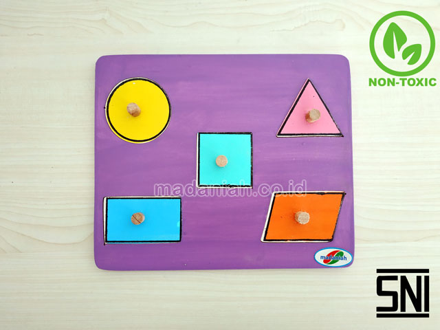 Distributor Alat Peraga Edukatif Puzzle Geometri Tangkai Maluku Utara