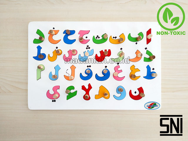 Distributor Alat Peraga Edukatif Puzzle Hijaiyyah Tangkai Sulawesi Tenggara