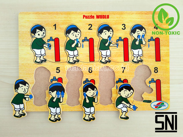 Distributor Alat Peraga Edukatif Puzzle Wudhu Sumatera Barat