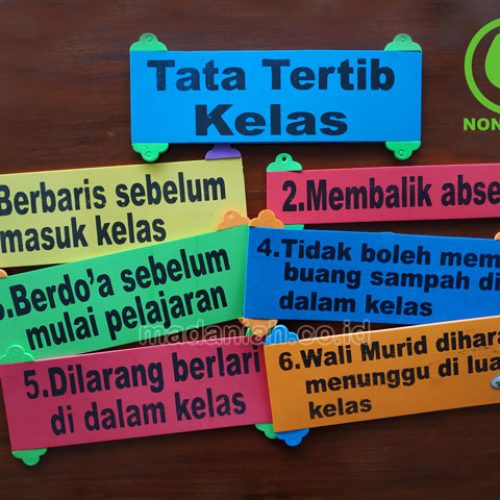 Distributor Alat Peraga Edukatif Tata Tertib Kelas Spon Kalimantan Barat