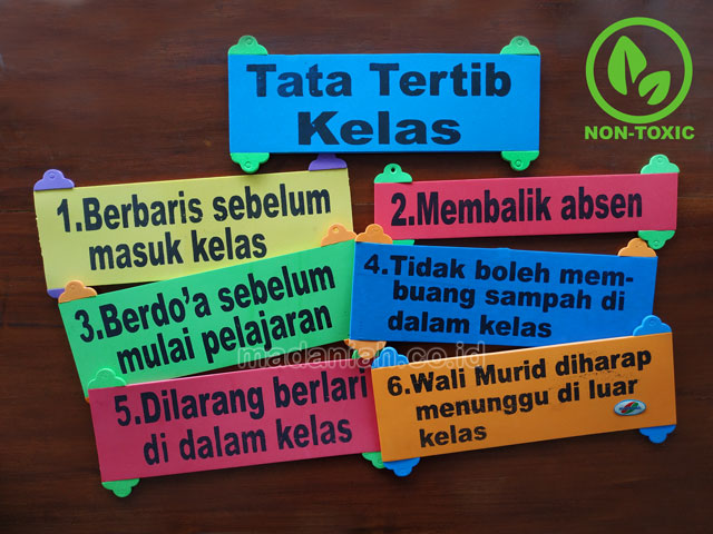 Distributor Alat Peraga Edukatif Tata Tertib Kelas Spon Kalimantan Selatan