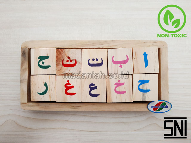 Distributor Alat Peraga Edukatif Balok Datar Hijaiyyah Gorontalo