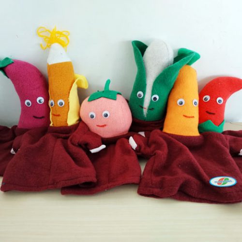 Distributor Alat Peraga Edukatif Boneka Tangan Sayur Wool Jawa Timur