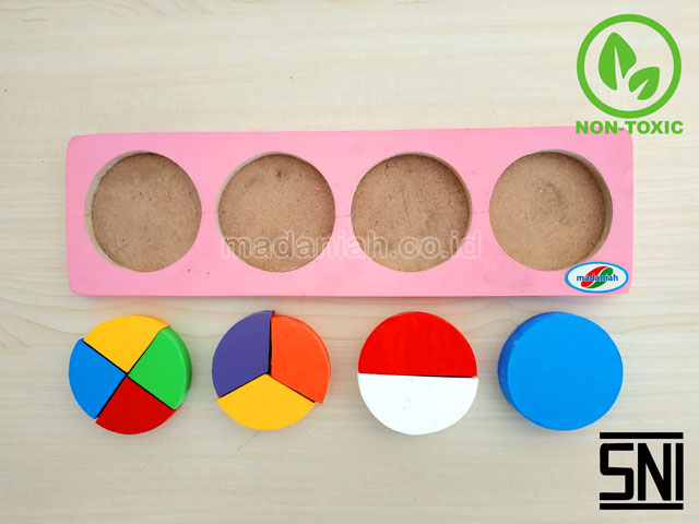 Distributor Alat Peraga Edukatif Fraksi Bulat Bali