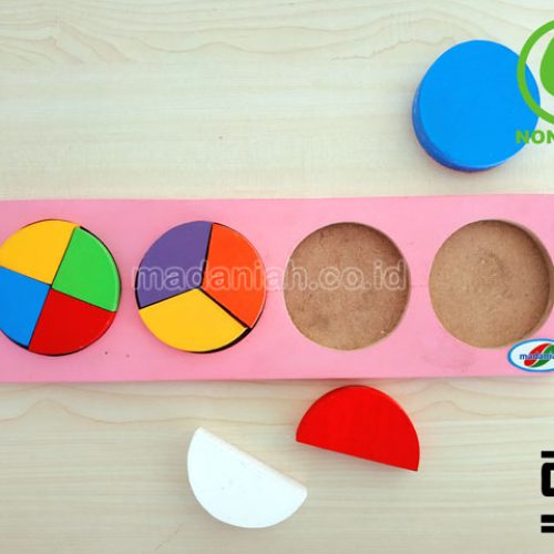 Distributor Alat Peraga Edukatif Fraksi Bulat Sulawesi Barat