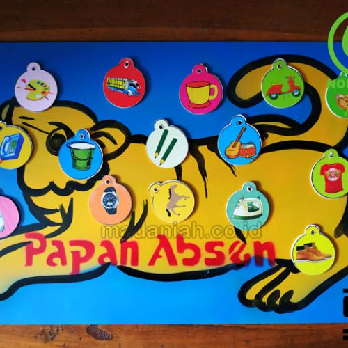 Distributor Alat Peraga Edukatif Papan Absen Dan Isi Banten