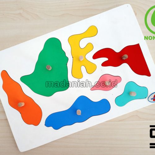 Distributor Alat Peraga Edukatif Patrun Peta Indonesia Nusa Tenggara Barat