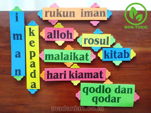 Distributor Alat Peraga Edukatif Rukun Iman Spon Papua