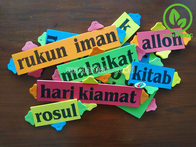 Distributor Alat Peraga Edukatif Rukun Iman Spon Riau