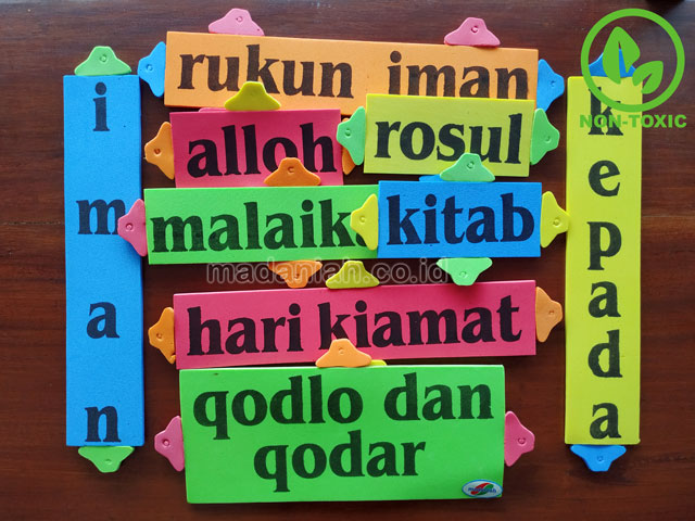 Distributor Alat Peraga Edukatif Rukun Iman Spon Sulawesi Selatan