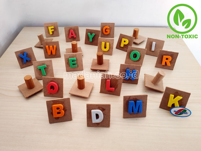 Distributor Alat Peraga Edukatif Stempel Abjad Bali