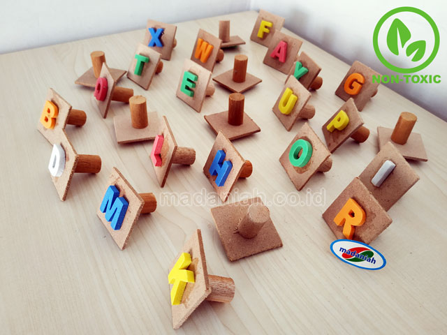 Distributor Alat Peraga Edukatif Stempel Abjad Jawa Barat