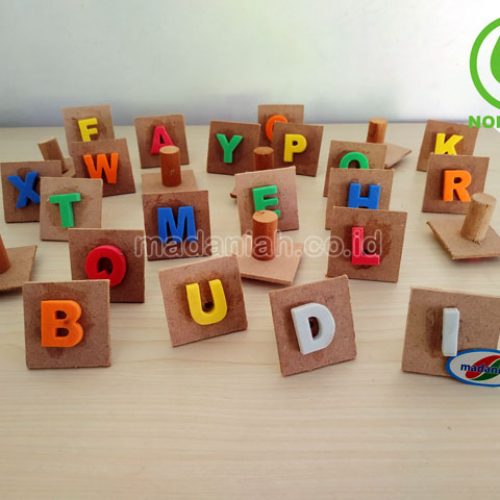 Distributor Alat Peraga Edukatif Stempel Abjad Sumatera Barat
